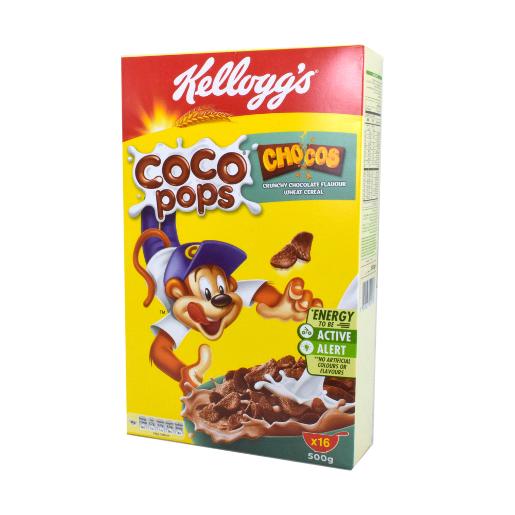 Kellogg's Cereal Coco Pops Chocos 500gm