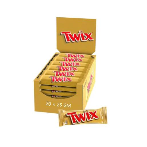 Twix Chocolate Biscuit Fingers 25gm × 20pc