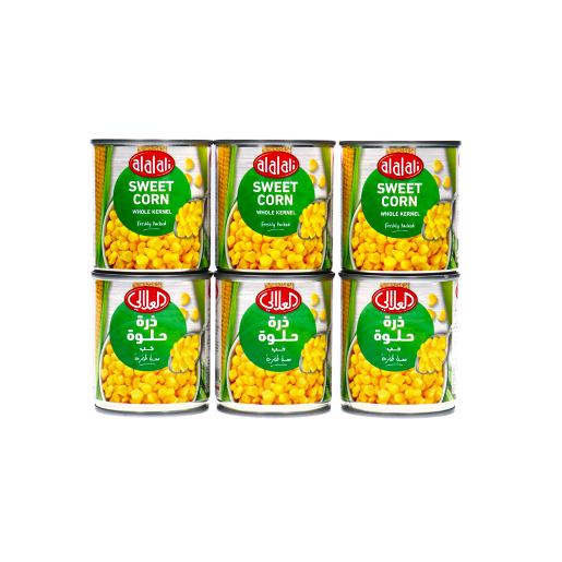 Al Alali Whole Kernal Corn 6 x 425g