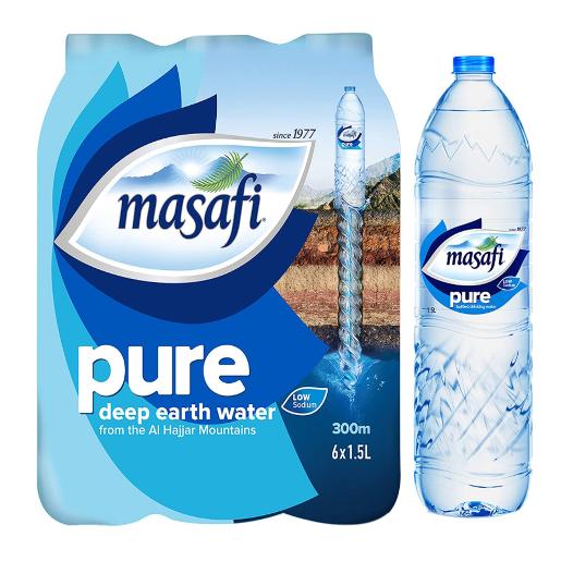 Masafi Mineral Water Pure 6pc X 1.5Ltr