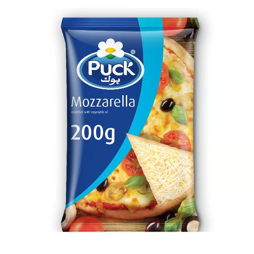 Puck Shredded Mozzarella Cheese 200gm