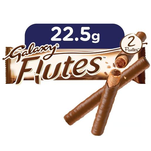 Galaxy Flutes Vanilla Cream Chocolate 22.5gm