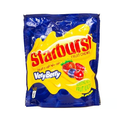 Starburst Very Berry Fruit Chews Candy 165gm