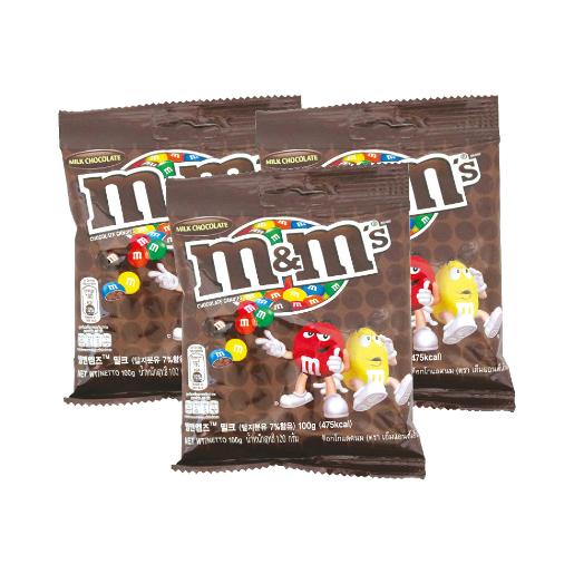 M&M Milk Chocolate 3 pc x 100 gm