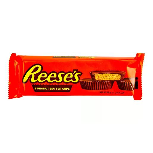 Hershy Reeses Peanut Butter 3 Cups 46gm