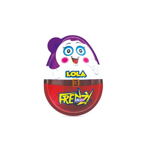Frenzy Egg Chocolate Lollipop 63g