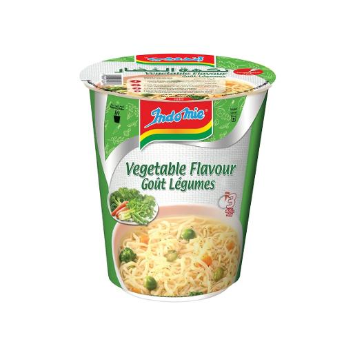 Indomie Instant Cup Noodles Vegetable Flavor 4pc x 60gm