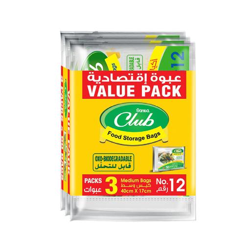 Sanita Club Storage Bags Medium 40 x 17cm No.12 3 x 50pcs