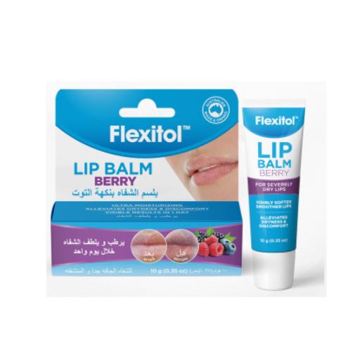 Flexitol Lip Balm Berry 10gm