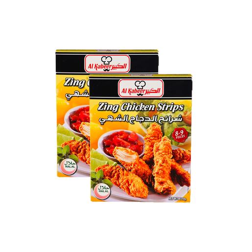 Al Kabeer Zing Chicken Strips 320g 2's