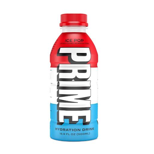 Prime Hydration Sports Drink, Ice Pop Flavor, 500ml
