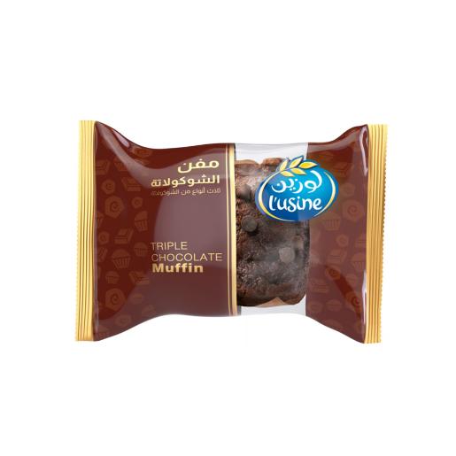 Lusine Triple Chocolate Muffin 60gm