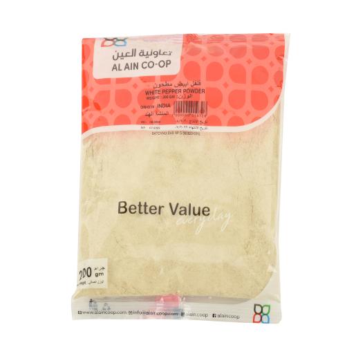 Al Ain Co-Op White Pepper Powder 200g