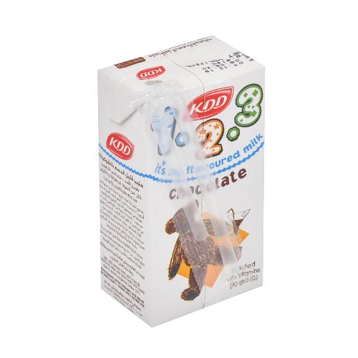 Kdd UHT Chocolate Flavored Milk 125ml