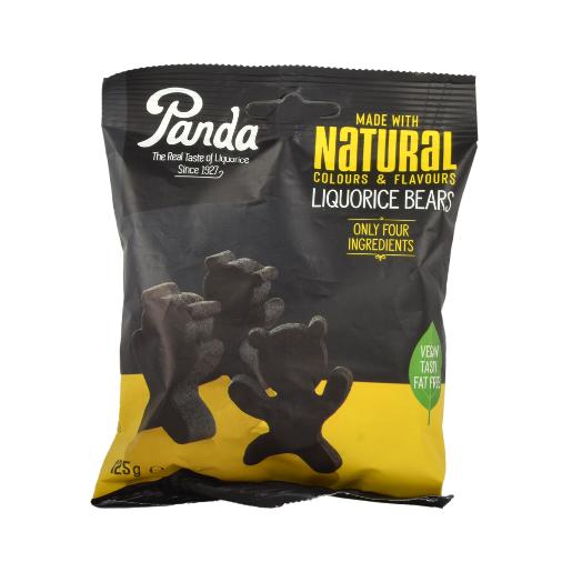 Panda Licorice Bears Bag 125gm