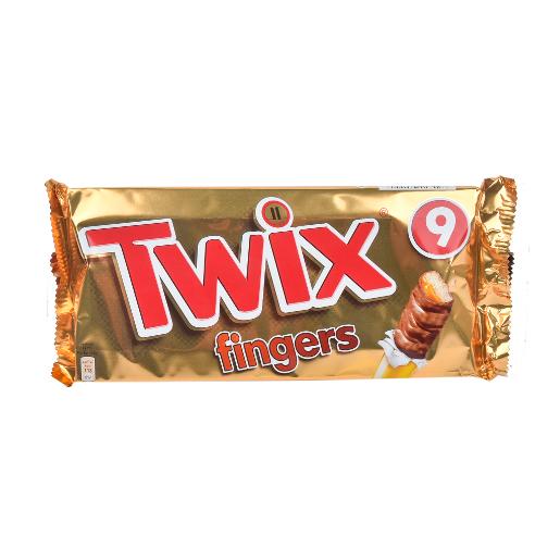Twix Chocolate Biscuit Fingers 23g 9's