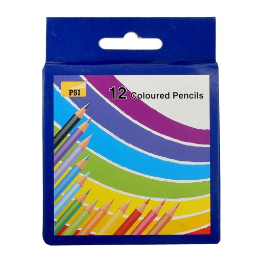 Psi Color Pencil Half Size 12 Colors