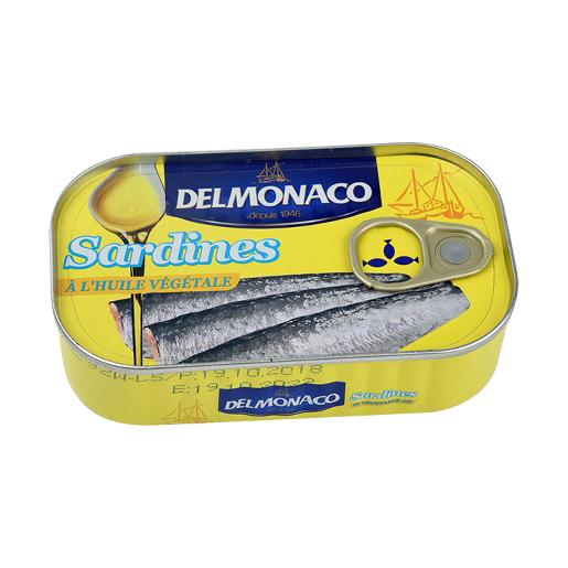 Delmonaco Sardines In Vegetable Oil Regular 125g