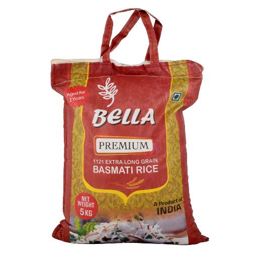 Bella Premium Basmati Rice Long Grain 5kg