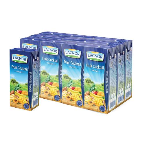 Lacnor UHT Juice Mix Fruit 12 x 180ml