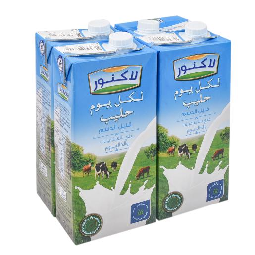 Lacnor Milk Half Cream Blue Tetra Pack 1Ltr