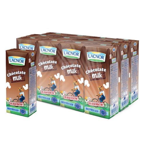 Lacnor Chocolate Milk 12 x 180ml