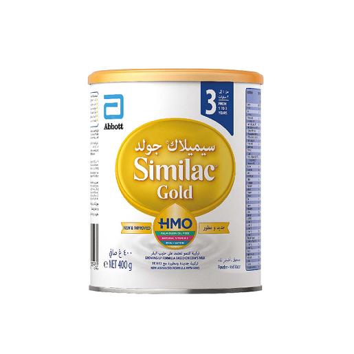 Similac Gold No.3 New Advanced Growing-Up Formula With HMO From 1-3 Years 400g