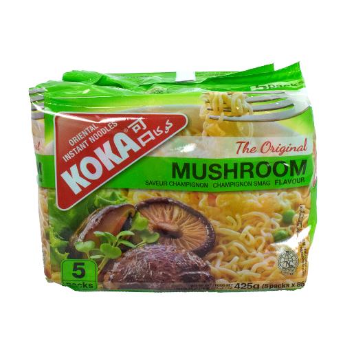Koka Noodles Mushrooms Multipack 4 + 1 pc x 85 gm