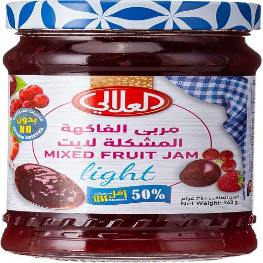 Al Alali Light Mixed Fruit Jam 340 gm