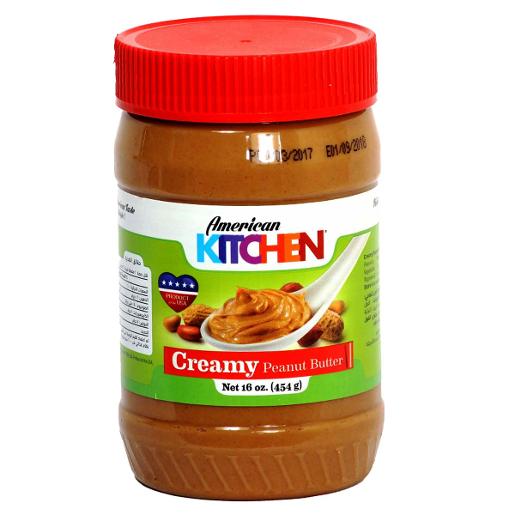 American Kitchen Creamy Peanut Butter 454g