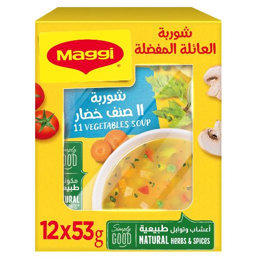 Maggi Vegetable Soup 12 x 53g