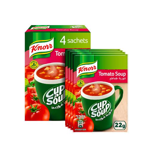 Knorr Cup A Soup Tomato Soup 4pc x 22gm