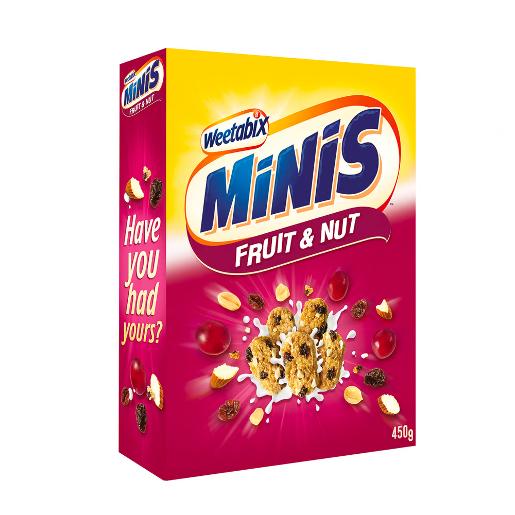 Weetabix BF Cereal Mini Box Fruit Nut 450gm