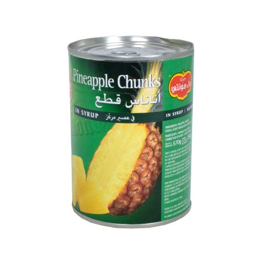 Del Monte Pineapple Chunks In Syrup 567gm