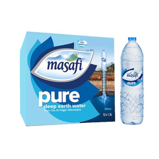 Masafi Mineral Water 1.5Ltr × 12pc