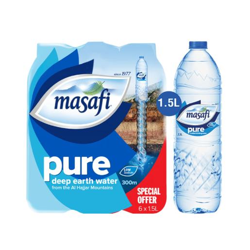 Masafi Mineral Water 1.5Ltr × 6pc