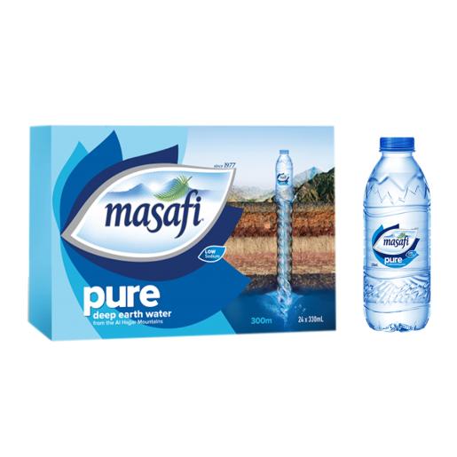 Masafi Mineral Water 330ML × 24pc