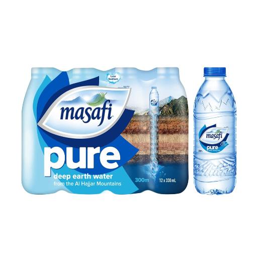 Masafi Mineral Water 330ML × 12pc