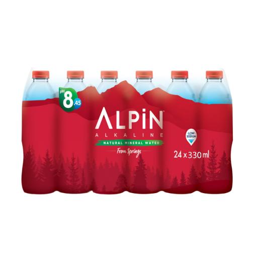 Alpin Natural Mineral Water 330 ml × 24pc