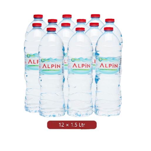 Alpin Natural Mineral Water 1.5Ltr × 12pc