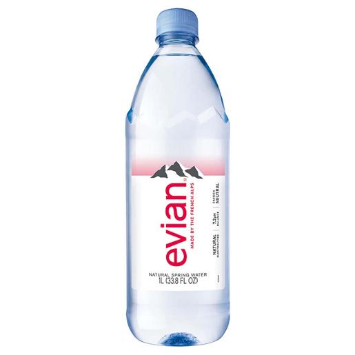 Evian Natural Drinking Water 1Ltr