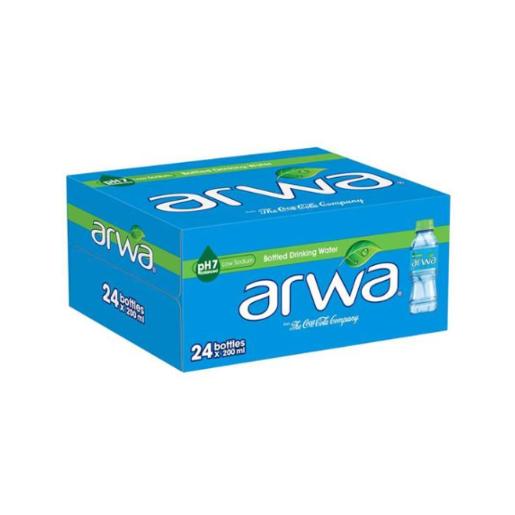 ARWA Mineral Water Pet Bottle 200ml × 24pc