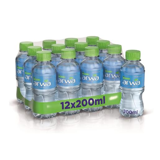 ARWA Mineral Water Pet Bottle 200ml × 12pc