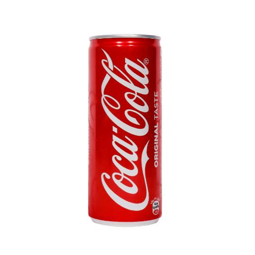 Coca Cola Soft Drink Can 250ml