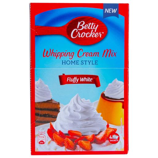 Betty Crocker Whipping Cream Mix Fluffy White 140g