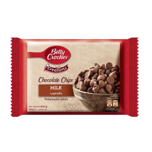 Betty Crocker Chocolate Chips Milk Pouch 200gm