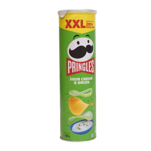Pringles Potato Chips Sour Cream & Onion XXL 200g