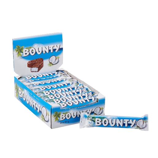 Bounty Chocolate Bar 55gm × 24pc