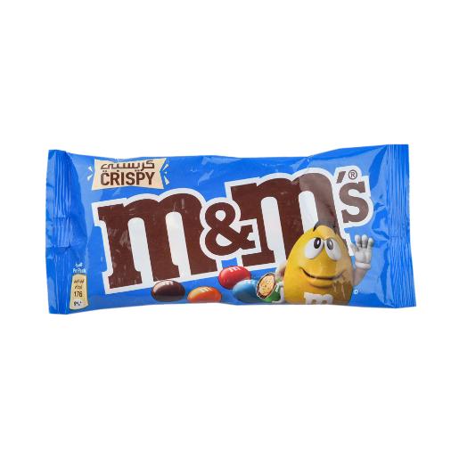 M&M's Milk Chocolate Crispy Pouch 36 gm