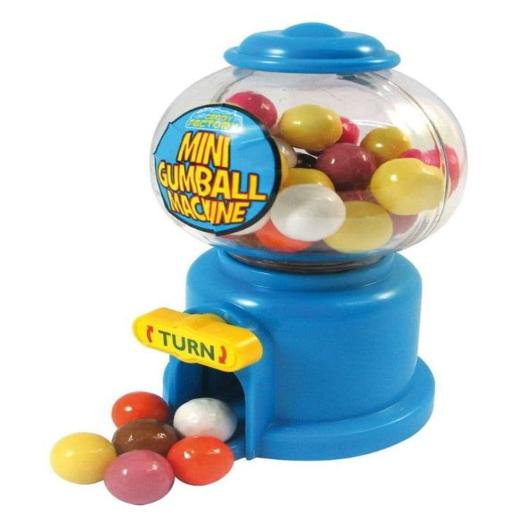 Zed Mini Gumball Machine Candy 35gm